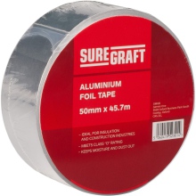 Suregraft Aluminium Tape Suregraft Aluminium Tape 50mmx45.7m
