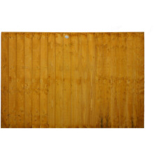 Tafs Salop Fully Framed Featheredge Panel 6 X 4 Autumn Gold P4Ff