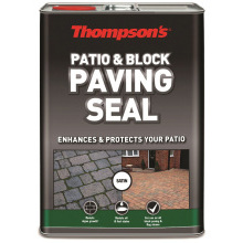 Thompsons Block Paving Seal 5L Solvent Free Natural 38087