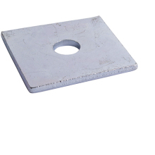 Timco Square Plate Washers Bright Zinc Plated