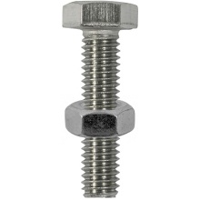 Timco Stainless Steel Hex Bolts &amp; Nuts M6 X 16mm