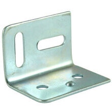 Timco Stretcher Plates Zinc Plated 25 X 29 X 38mm (Pack 4)