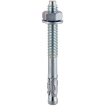 Timco Through Bolts Bright Zinc Plated