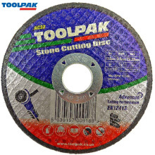 TOOLPAK AC32 4 1/2" FLAT STONE CUTTING DISC