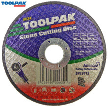 TOOLPAK AC34 5" FLAT STONE CUTTING DISC
