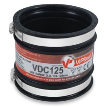 VIP VDC125 DRAIN PIPE COUPLING 110 - 125mm