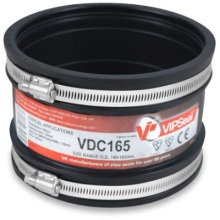 VIP VDC165 DRAIN PIPE COUPLING 150 - 165mm