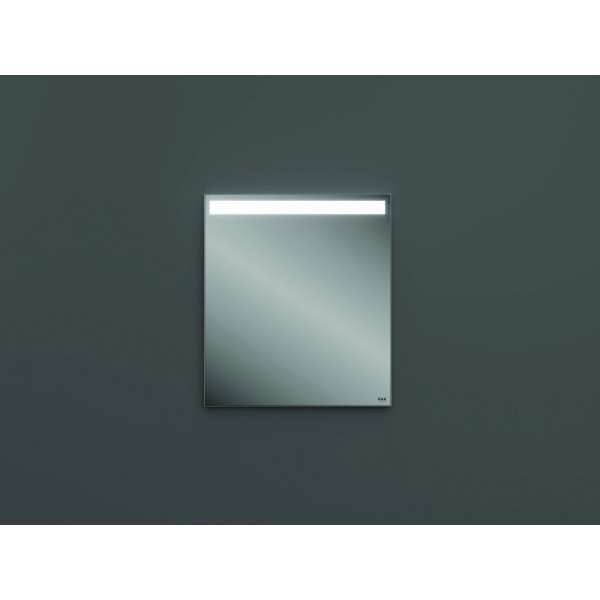 Wall Hung Mirror LED Light and Demist 60x68cm