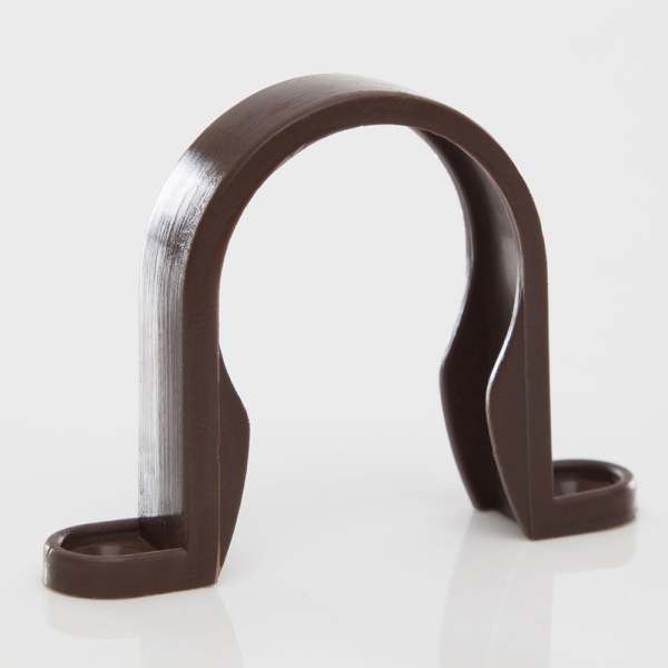 Poly Pipe Clip 40mm WP34 Brown