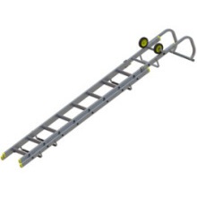 WERNER DOUBLE SECTION ROOF LADDER (10+12) 3.77m - 6.01m 77102