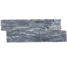 Wild Stone Natural Stone Wall Panelling Heritage Project Pack Carbon (Black Slate) 0.33M2