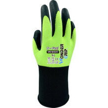 Wonder Grip Touchscreen Nitrile High-Vis Gloves Large 