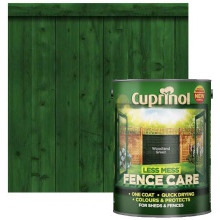 Cuprinol Less Mess Fence Care Woodland Green 5l