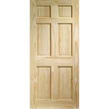 Xl 6 Panel Clear Pine Door Cpin6P24 78 X 24